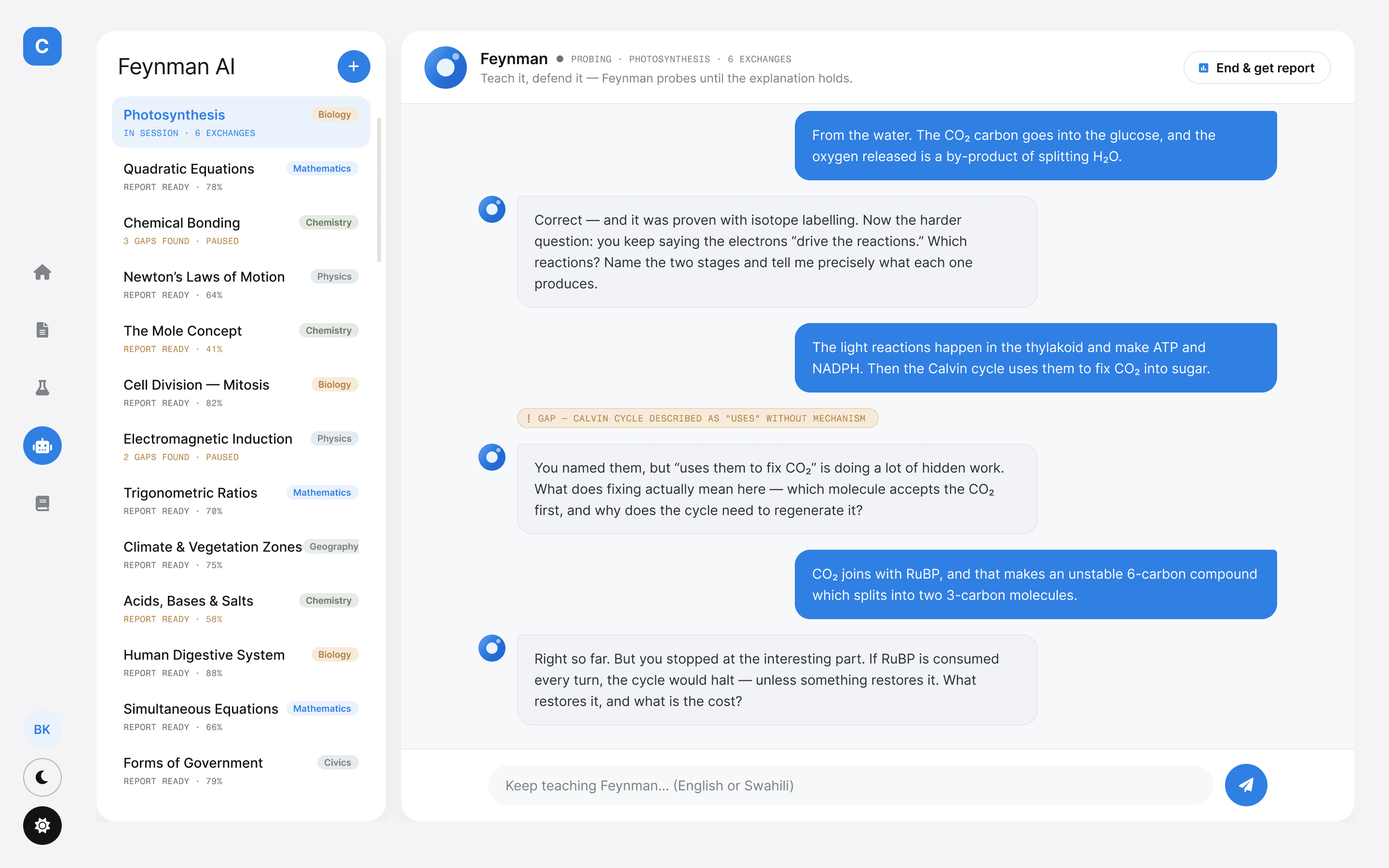 Feynman AI — Createch